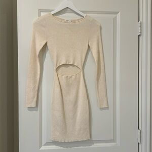 Aritzia knitted cut out dress SOLD